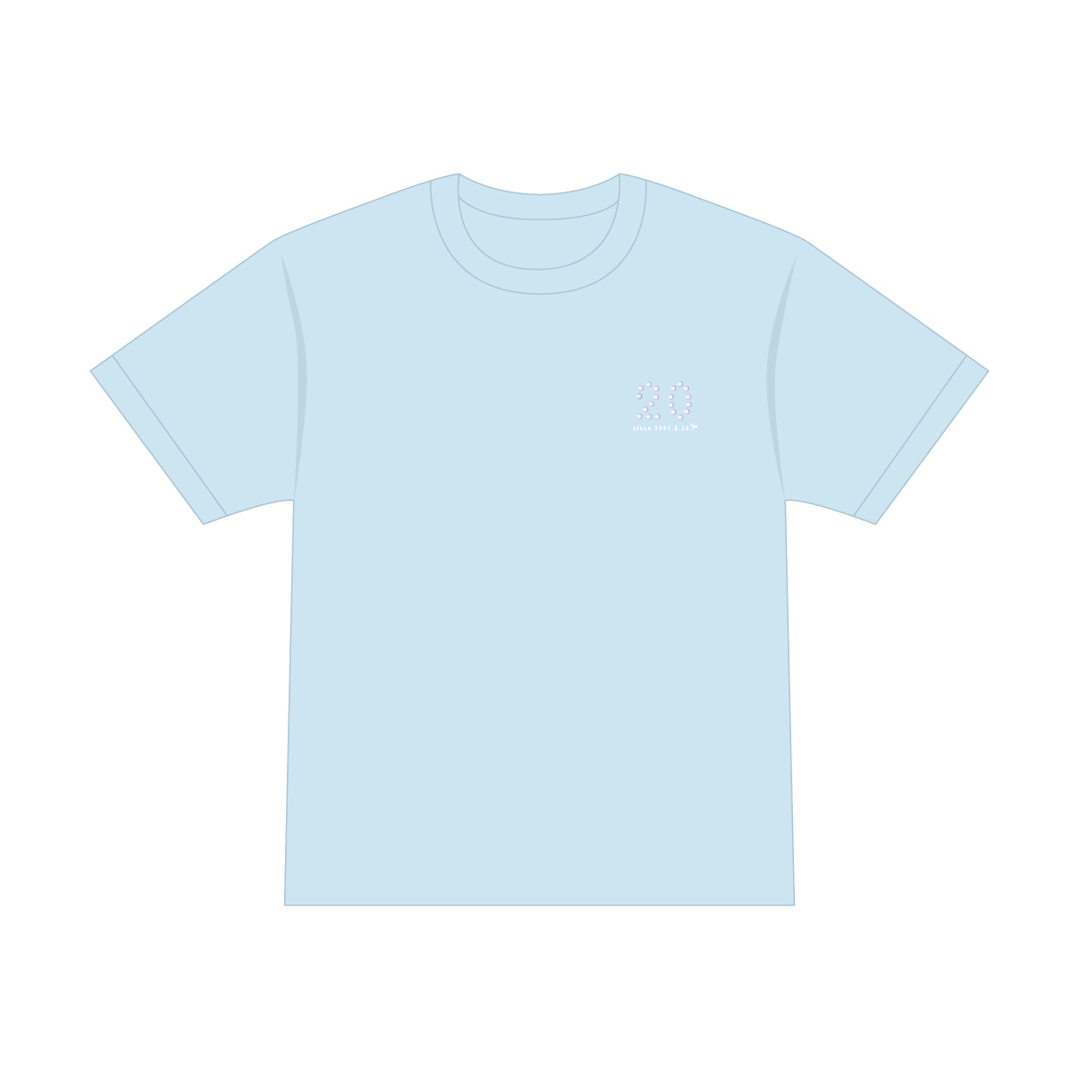 生誕Tシャツ2021（ライトブルー）